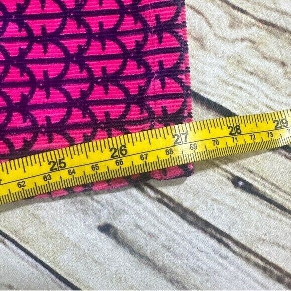 Vineyard Vines Pants‎ Womens Sz.10 Pink Corduroy 5-Pocket Anchor Print Ankle - Picture 9 of 9